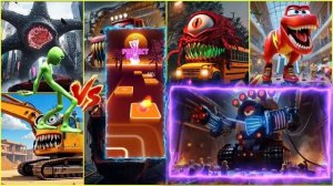 8 Монстров, выполняющих задание - Вращающееся колесо 56