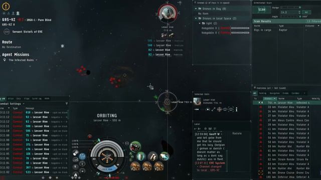 EVE Itazura Зараженные руины смотреть онлайн