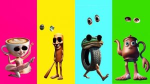 Неправильные глаза балерины Капуцины Танг Танг Сахур