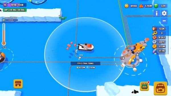 Fish Idle 2 Underwater Mystery Золотой Ключик