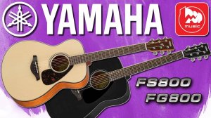 Акустические гитары YAMAHA FS800 и YAMAHA FG800