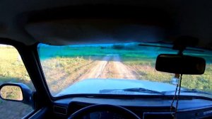 Покатушки где-то в полях и лесах на Ваз 2107