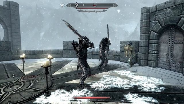 Skyrim-выживач. Ритуальное заклинание колдовства.