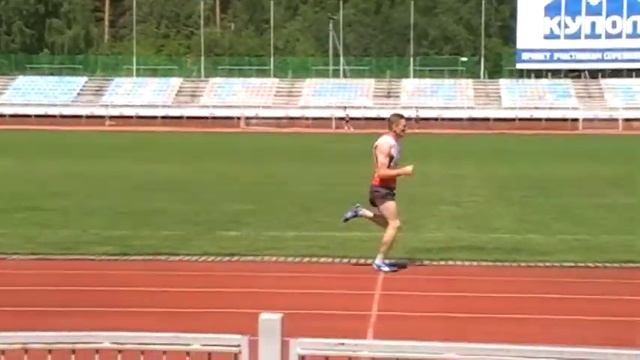 Бег на 800м, чемпионат Удмуртии среди ветеранов 2012