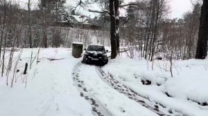 HAVAL JOLION 4WD tech+ проверка на бездорожье в лесу 2