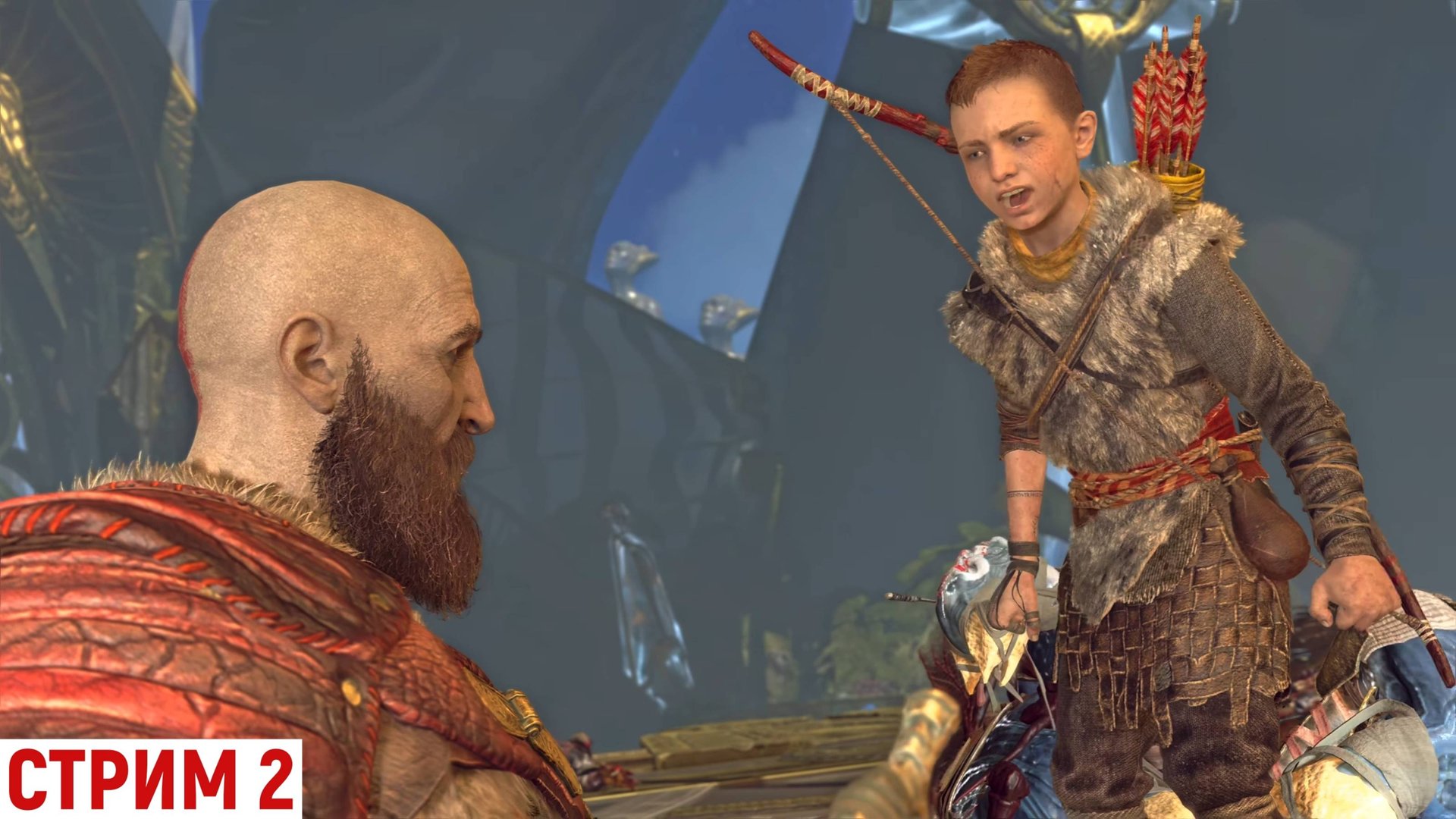 Прохождение God of War 2018 [PC 2K] Стрим 2.
