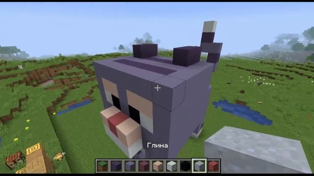 МАЙНКРАФТ - КАК ПОСТРОИТЬ ДОМИК - КОТ В МАЙНКРАФТ | ОБУЧ