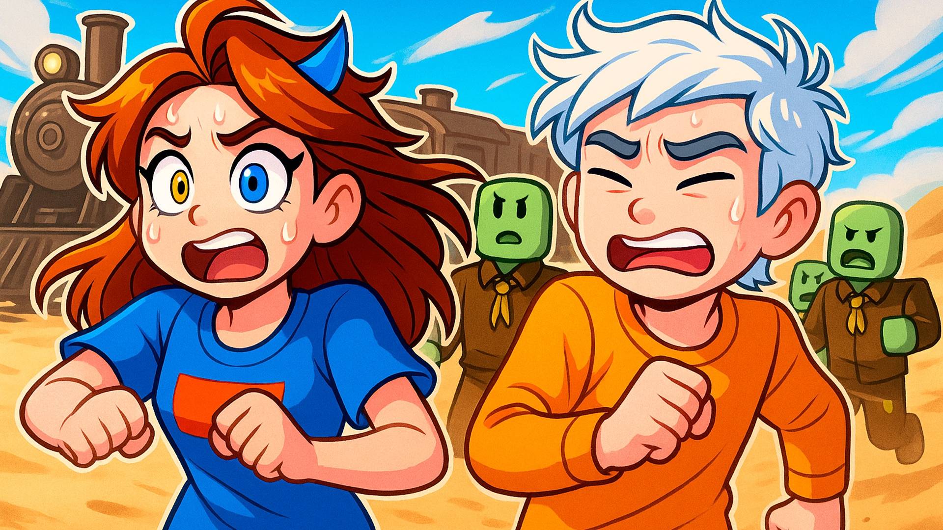 💛 СТАЛА ВАМПИРОМ в МЕРТВЫЕ РЕЛЬСЫ в РОБЛОКС смотреть онлайн