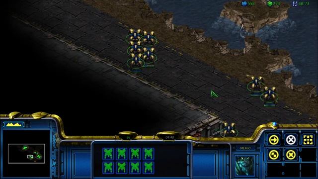 Starcraft Remastered: Reign Of The Void - Departures (Тест #106)
