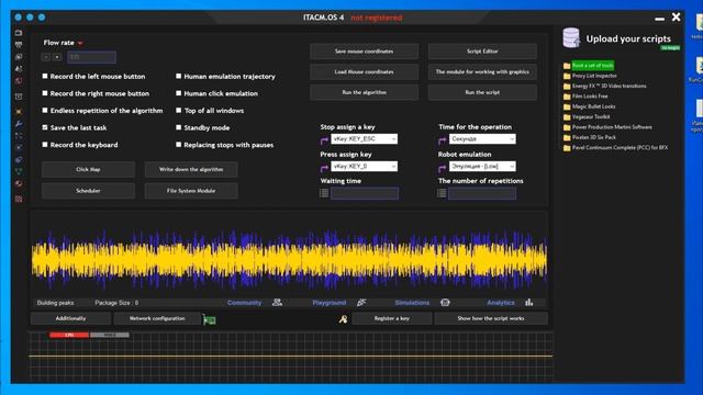Программа для автоматизации действий пользователя на