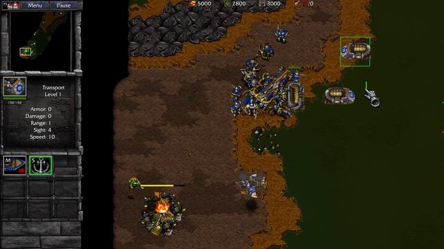 Warcraft II Remastered, Beyond the Dark Portal. Humans. Падение Очиндона 06 смотреть онлайн