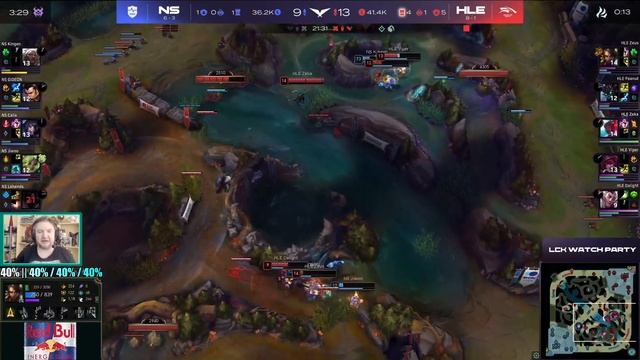 HLE Vs. NS | Неделя 5 Игра 2 - LCK Rounds 1-2 2025 | ОБЗОР КОРЕИ | Lolesports L