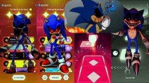 Sonic EXE VS Dark Sonic Tiles хоп edm rush