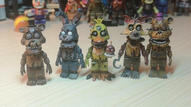 Все 75+ лего фигурок FNAF от MCFARLANE (обзор всех лего фигурок