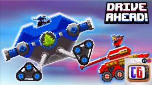 КРАМПУС ТАНКОВ НЕ БОИТСЯ! Новые БЕЗУМНЫЕ ЗАДАНИЯ в Мультяшной игре для детей DRIVE AHEAD