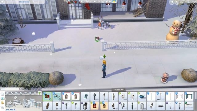 Sims 4/Merry Christmas/Строительство/Новогодний дом смотреть онлайн