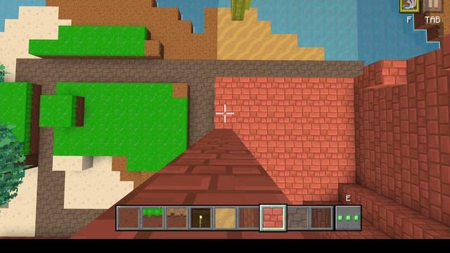 Построил ещё один дом в городе в Майнблок Крафт 3D смотреть онлайн