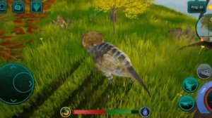 Выживание за Трицератопса в The cursed isle|Modjis