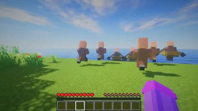 10 000 ЖИТЕЛЕЙ VS МАССОВОЕ ЗАРАЖЕНИЕ в Minecraft! смотреть онлайн