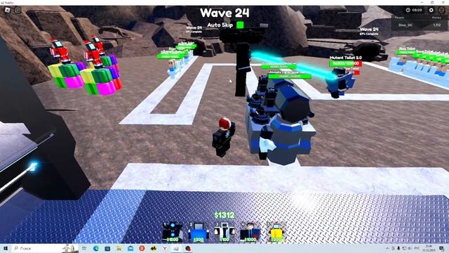 ПРОШЁЛ НОВУЮ КАРТУ В ТУАЛЕТ ТОВЕР ДЕФЕНС!!/РОБЛОКС!//ТУ? смотреть онлайн