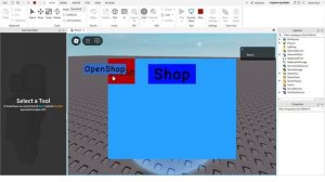 Как сделать Интерфейс Магазина в роблокс студио!