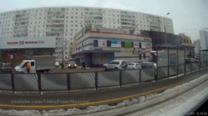 Трамвай 21 Таллинская улица - метро Щукинская // 2017