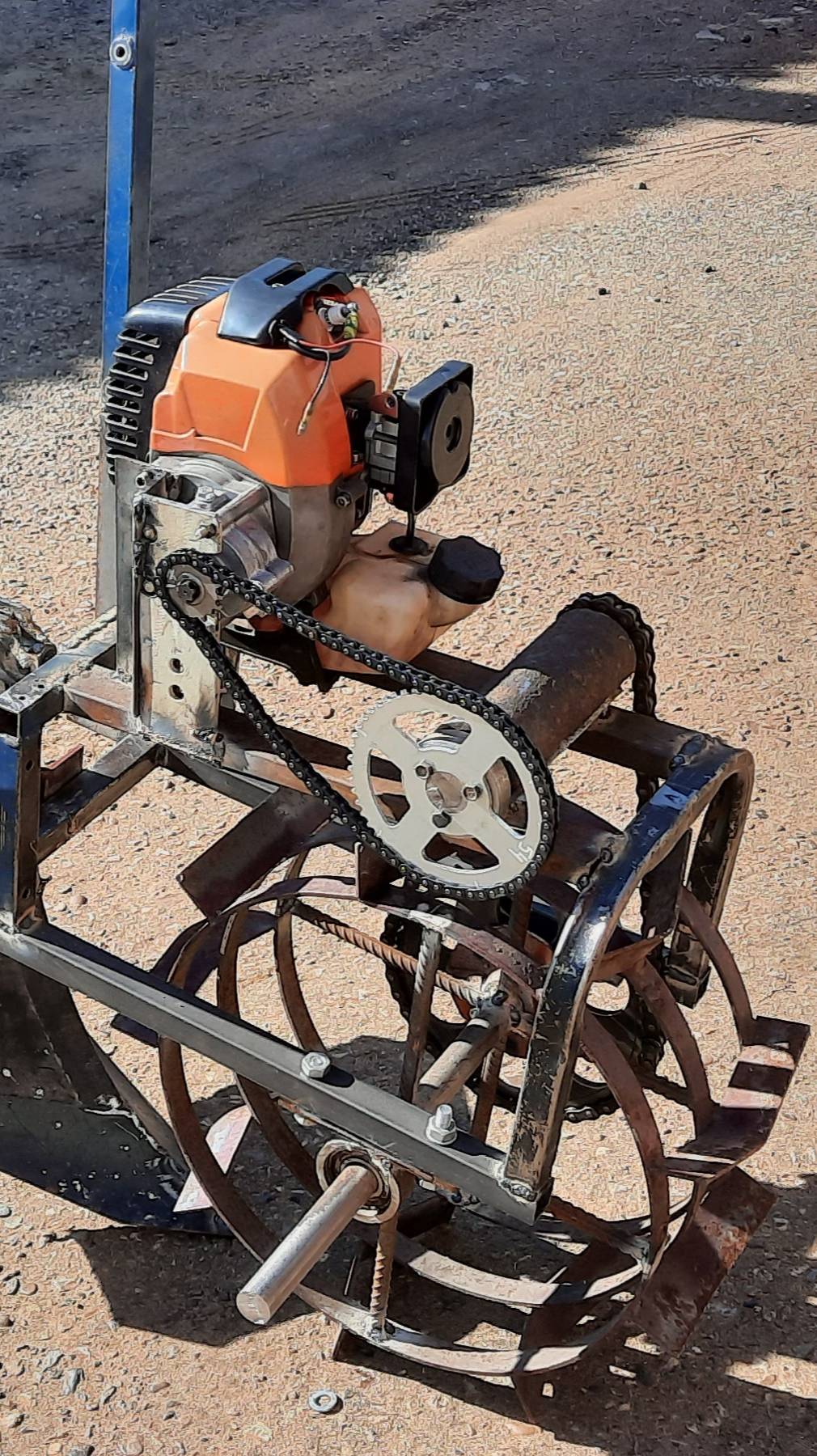 Звезды на мото-окучник..