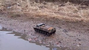 RC модель Газ 71 весенний тест