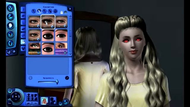 The Sims 3:Создание персонажа-Вампирша смотреть онлайн