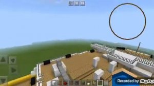 Построил Титаник в Minecraft