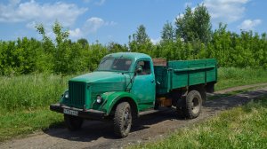 Грузовик ГАЗ-51. Запуск после 5 лет простоя. / An old Soviet GAZ-51 truck.