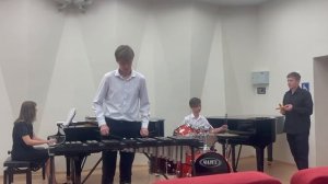 Песенка Порги ,,Иванов Кирилл ксилофон , Иванов Игорь установка , преп.Романов Илья ДМШ им.Ф.Листа