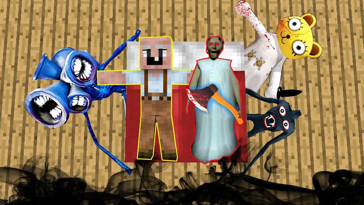 ПОД КРОВАТЬЮ СКРЫВАЮТСЯ МОНСТРЫ ЧТО ПОД КРОВАТЬЮ СИРЕНОГОЛОВЫЙ VS ВЕЛИКАЯ МАТЬ МЕГАФОН МАЙНКРАФТ смотреть онлайн