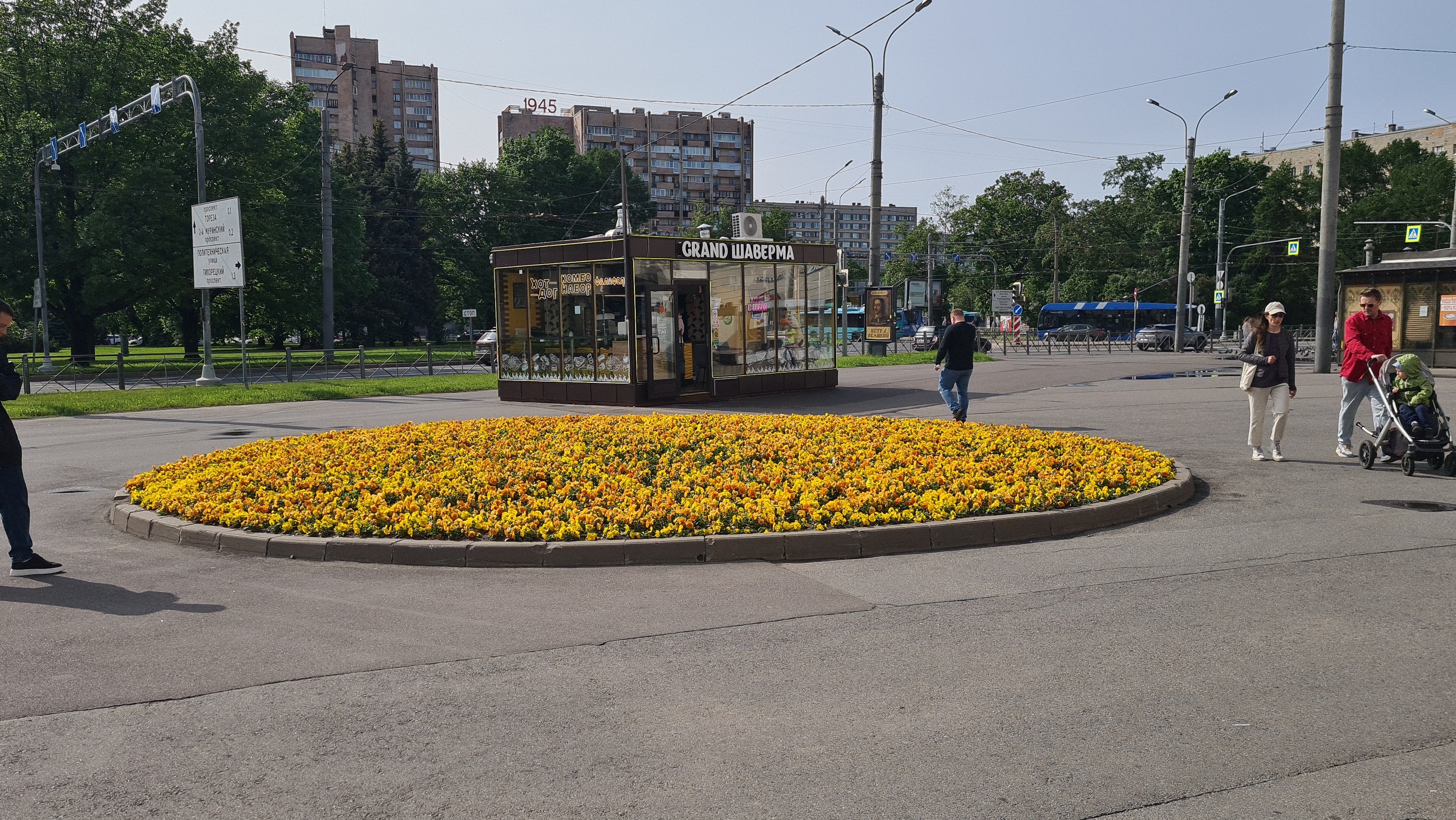 Санкт-Петербург. Погуляем немного по Гражданскому проспекту. смотреть онлайн