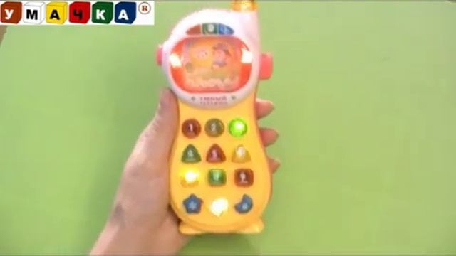 Умный телефон “Playgro” Хочет Учим Фигуры Азбука и цифр ? смотреть онлайн