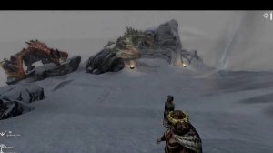 Skyrim Драконы за Довакина ! Раскол в стае драконов.