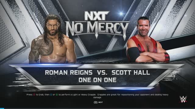WWE 2K25 PC 04 ROMAN REIGNS Vs SCOTT HALL