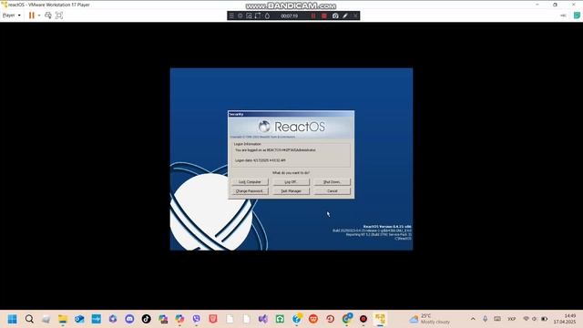ReactOS -- моя первая ОС в VMWare не относящаяся к linux-дистрибу смотреть онлайн