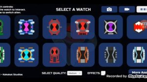 все омнитриксы из вселенной Бен 10