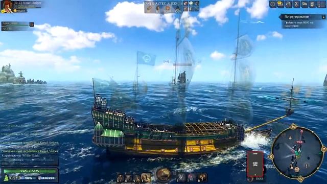 World Of Sea Battle//PvE // La Couronne//Фарм//День 17// #worldofseabattle