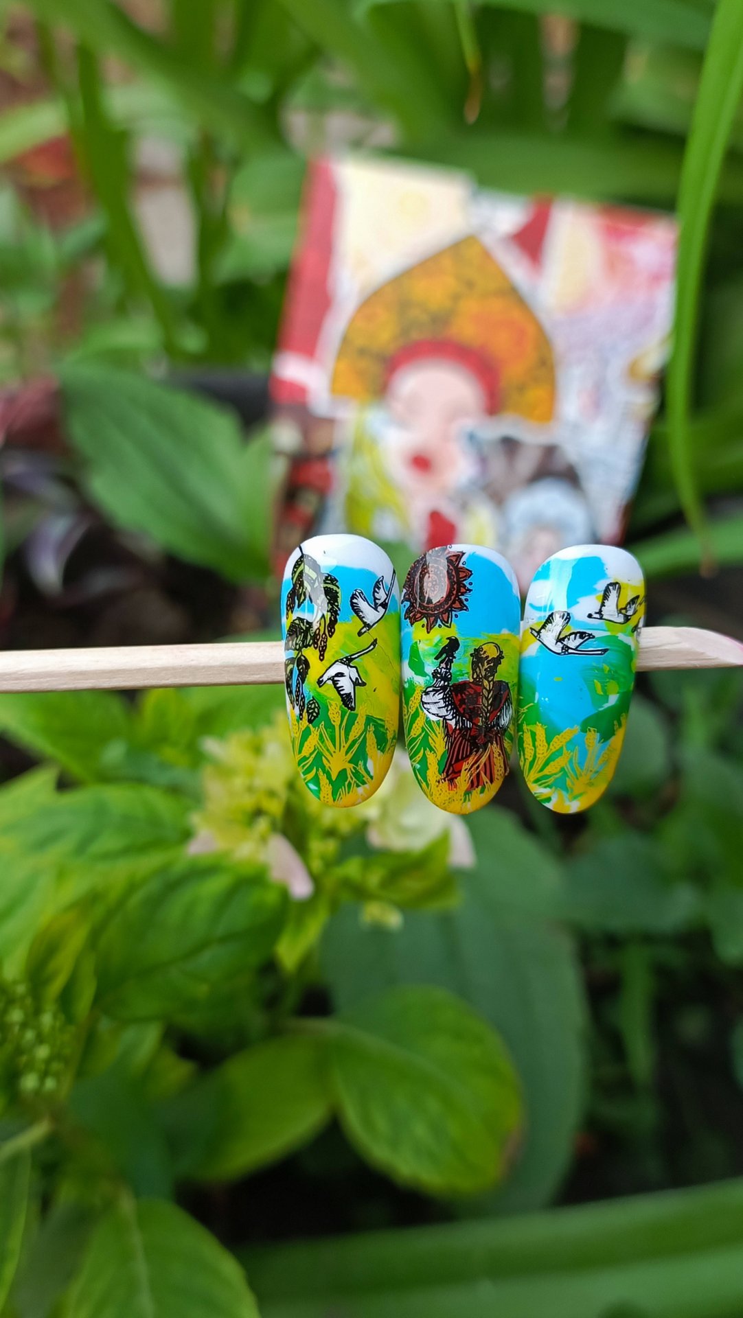 Дизайны с пластины Матушка земля от Meduzza stamping 🔥 смотреть онлайн