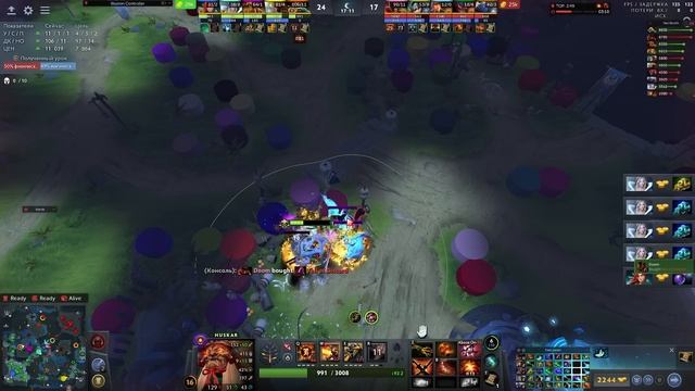 Неуязвимый Хускар с Читами Дота 2 - Huskar Dota 2