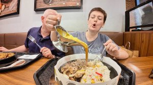 Мукбанг ОБМЫЛИ мои покупки) СОВЕТУЮ, ОБЪЕЛИСЬ вкуснятины на СКОВОРОДКАХ в кафе в Паттайе! Ужин Влог