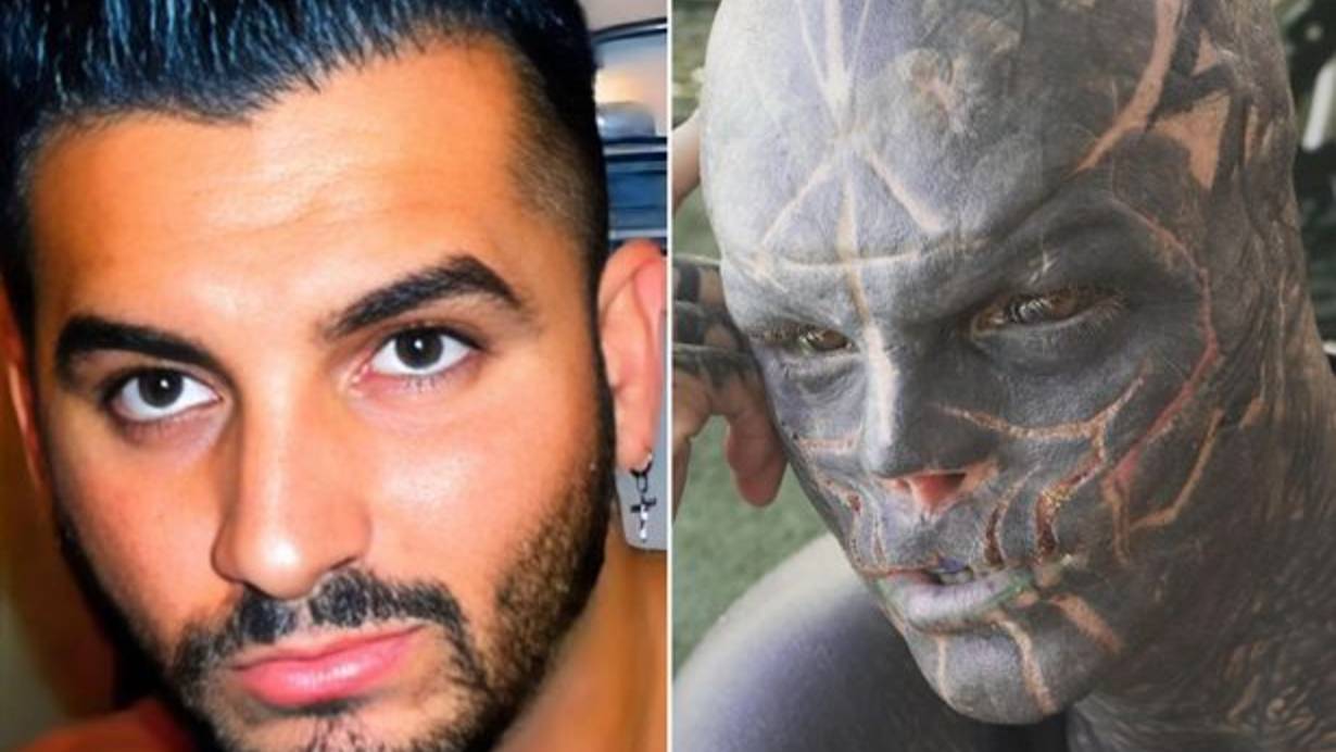 Мечтающий француз Энтони стать "черным инопланетянином" смотреть онлайн