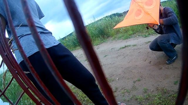 RC Дельталёт из змея (начало)