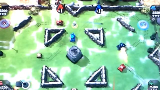 Битва танков играем в режиме Capture the flag