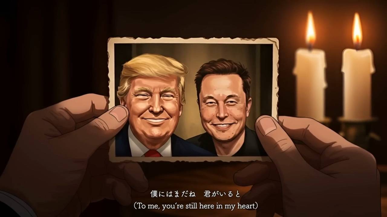 Дональд Трамп и Илон Маск | Разрыв Дружбы (Официальный Клип) смотреть онлайн