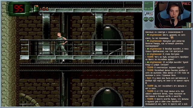 ALIEN 3 (Чужой 3) - Смотрим игру на консоли SNES смотреть онлайн