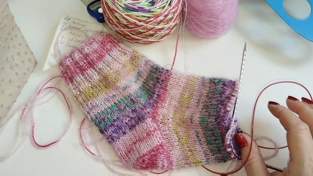 Носочный вязовлог/часть 2 смотреть онлайн