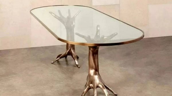 Журнальный столик "Ладонь" от MSFN JS39063-32